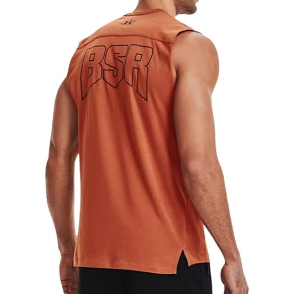 Under Armour Men's Project Rock Show Your BSR Sweat Activated Muscle Tank - Picture 2 of 11